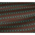 thumbnail image 5 of oneOone Viscose Jersey Fabric Chevron & Swirl Block Decor Fabric Printed BTY 60 Inch Wide, 5 of 5