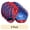 Red/Blue, variant on Wilson A200 EZ Catch T-Ball Glove- 9", Red/Gold, Right-Hand Throw