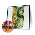 thumbnail image 1 of Cuadros Decorativos Kits de arte tipográfico de pintura de diamante DIY 5D decoración de pared de taladro redondo completo (Y664) Wdftyju embutido en tela, 1 of 8