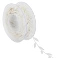 thumbnail image 1 of Paquete de 2 hojas de 15 m BLESIY corona de cinta para boda decoración color beige 2 piezas, 1 of 8
