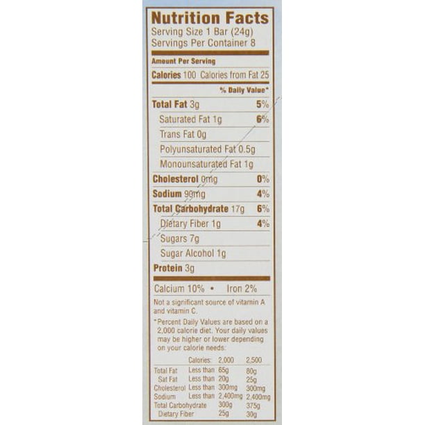 Quaker Peanut Butter Chocolate Chip Chewy Granola Bars, 8Count