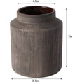 thumbnail image 2 of Rustic Vases for Home Decor. Ceramic Vase Dining Table Terracotta Decorative 6.1IN., 2 of 4