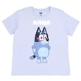 thumbnail image 1 of Camiseta estampada de manga corta Bluey Nana para mujer, talla XS, 1 of 5