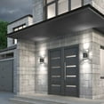 thumbnail image 2 of Artika Strike Modern Outdoor Wall Light, Black, 2 of 8