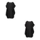 thumbnail image 1 of Qarigey Vestido suelto con bolsillos Manga corta Primavera Verano O-cuello Vestidos irregulares Hasta la rodilla Club de moda Type2 NO2, 1 of 6