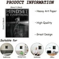 thumbnail image 2 of Mindset Is Everything Wall Prints Cat and Tiger Wall Art Posters Maximalist Cardboard Decor Cat Reflection Dorm Decoration for Teen Girl Bedroom Aesthetic Artwork for Living Room Unframed, 2 of 7