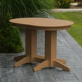 thumbnail image 6 of A &amp; L Furniture Poly 48 x 33 in. Oval Outdoor Dining Table, 6 of 11