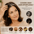 thumbnail image 3 of Tgideas 2-in-1 Comb Applicator Hair Dye Cream, Ammonia-Free Root Touch-Up, Natural Plant Extracts,Dark Brown,2.8Oz, 3 of 9