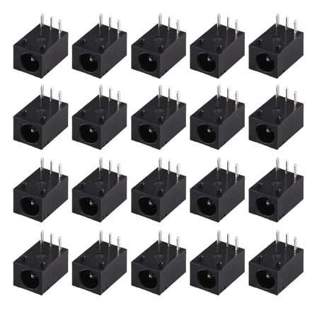 20pcs DC-003 3.5mmx1.3mm DC Power Jack Plug 3Pin Female Socket Connector
