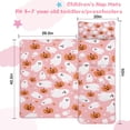 thumbnail image 5 of Halloween Ghosts and Pumpkins Toddler Nap Mats for Kids Preschool,50"x20" Sleeping Mat Bag or Kids,Toddler Sleeping Bag,Toddler Nap Mat or Daycare, 5 of 6