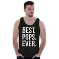 thumbnail image 5 of Best Pops Ever Dad Grandpa Far Day Tank Top Sleeveless Tee Men Brisco Brands S, 5 of 6