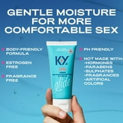 Ky Jelly Personal Lubricant Water-Based Formula for Men, Women - 4 oz