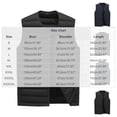 thumbnail image 3 of Xdegoge Mens Lightweight Puffer Vest Collarless Quilted Sleeveless Down Alternative Jacket with Snap Buttons and Pockets Casual Fall Winter Warm Outerwear, 3 of 5