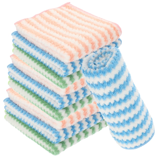 10 paños de cocina absorbentes y multifunción para limpieza.