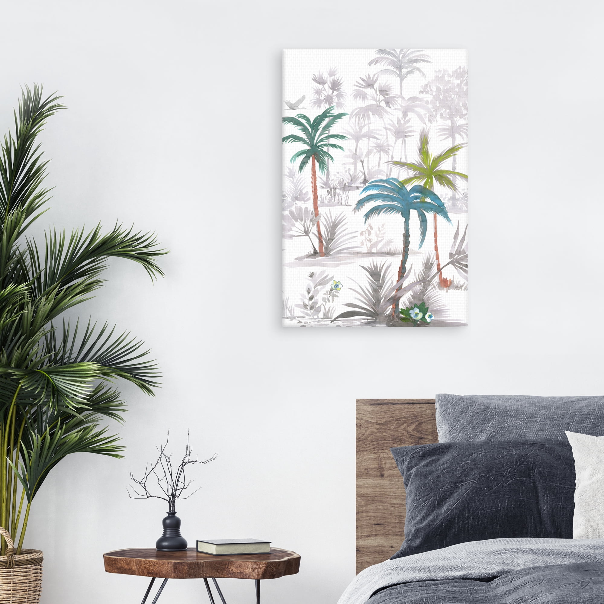 Paradise Parade by Sandra Jacobs Canvas Art Print