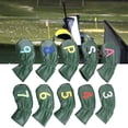 thumbnail image 4 of Protector de cabeza de hierros de golf Cola Verde, 4 of 7