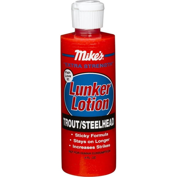 Atlas-Mike's 6515 Lunker Lotion Truite/Steelhead 4oz Lunker Lotion