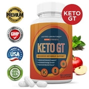 Keto GT Advanced Ketogenic Pills Supplement Includes goBHB Exogenous Ketones Premium Ketosis Support for Men Women 60 Capsules