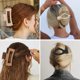 thumbnail image 4 of Hair Clips for Women 4.3 Inch Large Hair Claw Clips 8 pcs Square Claw Clips &, 4 of 5