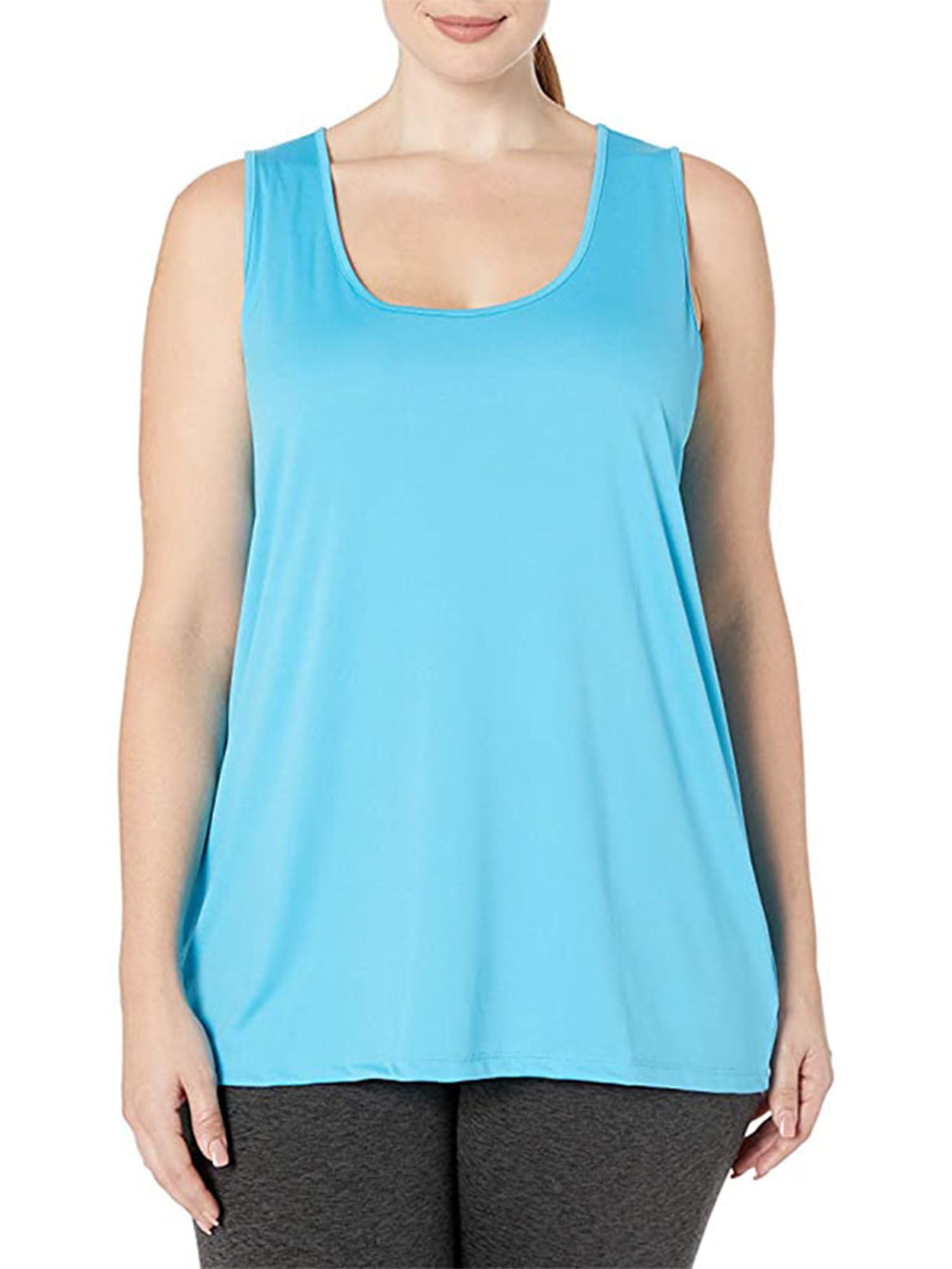 Sexy Dance Plus Size Cami Casual Tank Top for Women Lady Oversized
