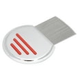Professional Stainless Steel Lice Nits Treatment Comb Portable Louse Removal CombRed