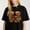 Black-2, variant on Colorful Preschool Squad Graphic For Women Fun School themed Casual Tee print T Shirt