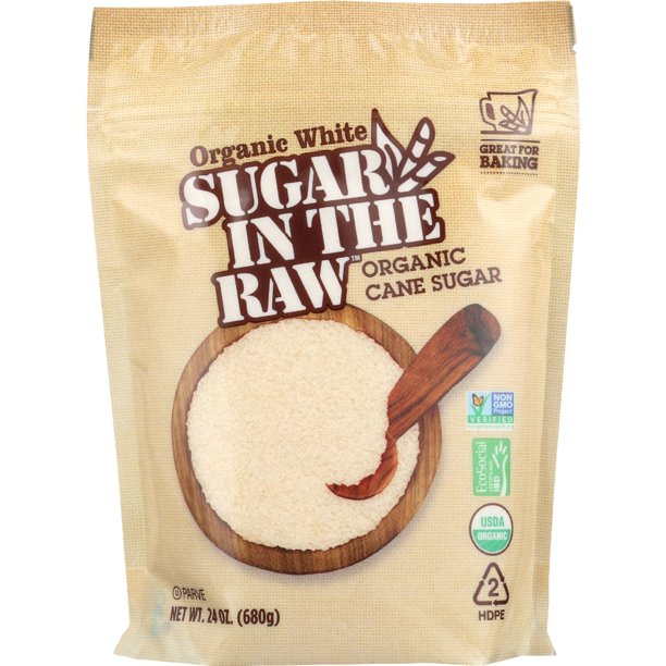 Sugar In The Raw Organic White Sugar, 24 oz