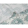 thumbnail image 5 of oneOone Velvet Mint Fabric Paisleys Sewing Craft Projects Fabric Prints By Yard 58 Inch Wide, 5 of 5