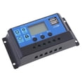 thumbnail image 1 of Controlador de Carga Solar Controlador de Batería de Panel Solar 10A 12V / 24V PWM Parámetro Automático Pantalla LCD Ajustable Panel Solar Regulador D, 1 of 7