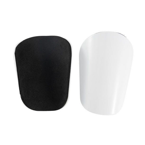 2 mini espinilleras de fútbol, equipo de protección para pantorrillas, espinilleras de fútbol Blanco