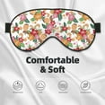 thumbnail image 5 of Uemuo Pineapple Flower Pattern Sleep Eye Mask - Light Blocking Sleep Mask Blocking Out Light Perfectly, Soft and Comfortable Night Eye Mask, Eye Blinder, 5 of 7