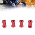 thumbnail image 4 of RC Hub Adapter, 4PCS 12mm Aluminum Alloy Wheel Hub Extension Adapter with Nuts for 1/10 RC Car 20mm Length, 4 of 7