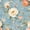 Color 2, variant on Peel and Stick Wallpaper Colorful Seashell Watercolor Light Blue 17.7in x 118in Contact Paper Removable Self Adhesive Wall Mural Wall Decor for Bedroom Kitchen Cabinets