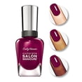 thumbnail image 6 of Sally Hansen Complete Salon Manicure Nail Polish, Ruby Do, 0.5 fl oz, 6 of 6