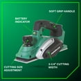 thumbnail image 3 of Metabo HPT 18V MultiVolt™ Cordless Hand Planer | Tool Only - No Battery | 3-1/4-Inch | P18DSLQ4, 3 of 11