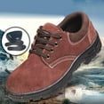 thumbnail image 3 of Zapatos de trabajo de seguridad con punta de acero antideslizantes a prueba de pinchazos para hombres, botas de senderismo EU 45 EU 45 UK 10.5 Sharpla Zapatos de seguridad para hombres, 3 of 8