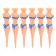 thumbnail image 4 of 6 Pcs T-Shirts en Plastique en Forme de Bikini, Réutilisables, Durables, Améliore les Compétences, Jambes Type Fourche pour Réparation Verte, Protège les Balles, 4 of 8