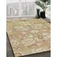 thumbnail image 2 of Ahgly Company Indoor Rectangle Abstract Brown Oriental Area Rugs, 2' x 3', 2 of 6