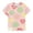 Green, variant on Mothers Day Print T-Shirt Mom Shirt Casual Graphic Short Sleeve Tops with Sweet Carnation and Heart Prints for Daily Wear and Holiday Celebrations for 3-14Y