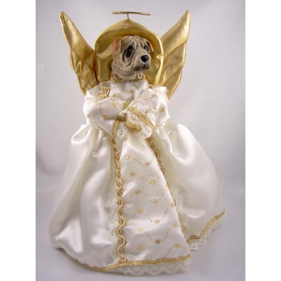 Conversation Concepts Shar Pei Cream Angel Tree Topper