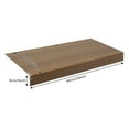 thumbnail image 3 of 5Pcs Foamed PVC Wire Rack Covers Wall Mounted Storage Shelves Removable Closet Organizer Shelf, 3 of 32