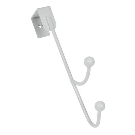 Over-the-door 2-hook White