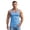 Z04-Blue, variant on Men's Cotton Undershirts Tank Tops Sleeveless Plain Summer Vest Athletic wear, Square Cut Muscle Rib A-Shirts Sizes L to 5XL