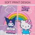 thumbnail image 3 of Hello Kitty and Friends Kuromi Fleece Hoodie Toddler to Big Kid, 3 of 5