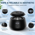 thumbnail image 6 of Getino Ultrasonic Retainer Cleaner Machine, IPX7 48KHz Denture Cleaner for Braces, Aligners, Mouth Guard, Jewelry, Toothbrush Heads, 6 of 9