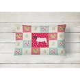 thumbnail image 2 of Carolines Treasures CK5405PW1216 Dorper Sheep Love Canvas Fabric Decorative Pillow, Red, 12H x16W, multicolor, 2 of 3