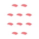 thumbnail image 1 of Seitruly 10 piezas peines torcidos para el cabello decoración caramelo plástico tenedor peine accesorios de joyería herramientas mujeres Cuidado del cabello Melon rojo, 1 of 6