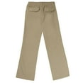 thumbnail image 3 of French Toast Girls School Uniform Pull-On Twill Bootcut Pants, Sizes 4-20 & Plus, 3 of 3