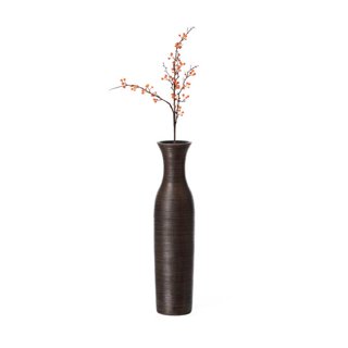 Decorative Modern Teardrop Shape Table Flower Vase with Black Honeycomb  Design for Dining Table, Living Room or Bedroom