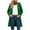 A28 Green, variant on Xdegoge Womens Trench Coat Knee Length Wool Blend Single Breasted Pea Coats Hooded Long Sleeve Jacket Casual Winter Hooded Jackets Outerwear